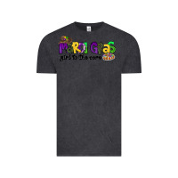 Vintage Black mardi gras girl to the core Vintage Tee - CowGirlArtShop