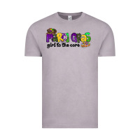 Vintage Zinc mardi gras girl to the core Vintage Tee - CowGirlArtShop