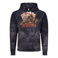 Cloud Black Long live cowboys cards Vintage Hoodie - HowdyJamesFarm