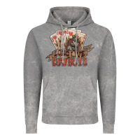 Cloud Rock Long live cowboys cards Vintage Hoodie - HowdyJamesFarm