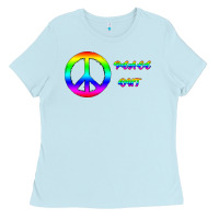 Peace Out Ladies Tee | Teevron