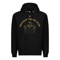 Black Protect Trans Kids Premium Hoodie - trangStudio
