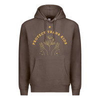 Coffee Protect Trans Kids Premium Hoodie - trangStudio