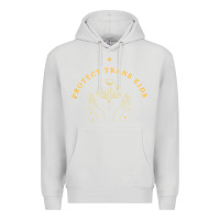 Dove Grey Protect Trans Kids Premium Hoodie - trangStudio