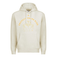 Oatmeal Heather Protect Trans Kids Premium Hoodie - trangStudio