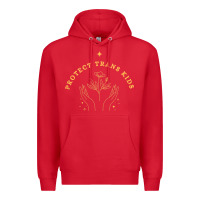 Red Protect Trans Kids Premium Hoodie - trangStudio