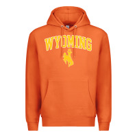 Carrot Kids Wyoming Cowboys Apparel Fan Favorite Brown Arch Premium Hoodie - trangStudio