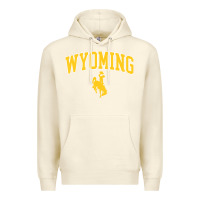 Sandshell Kids Wyoming Cowboys Apparel Fan Favorite Brown Arch Premium Hoodie - trangStudio