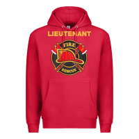 Cardinal fire rescue lieutenant department  for firefighters Premium Hoodie - trangStudio