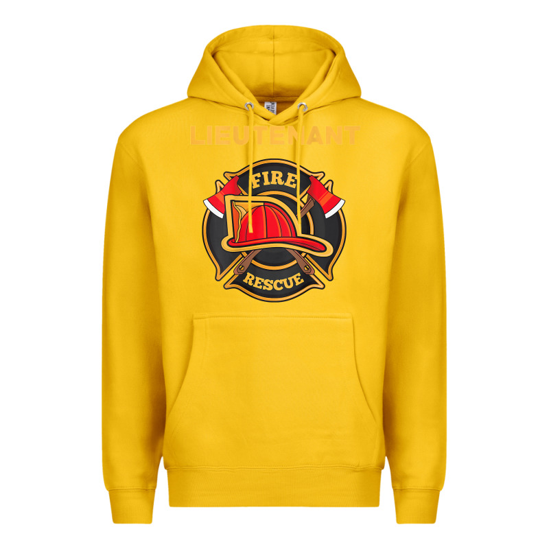 Fire Rescue Lieutenant Department  For Firefighters Premium Hoodie by trangStudio | Teevron