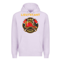 Lilac fire rescue lieutenant department  for firefighters Premium Hoodie - trangStudio