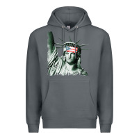 Rock Puerto Rico Resiste Statue of Liberty Puerto Rican Flag Premium Hoodie - trangStudio