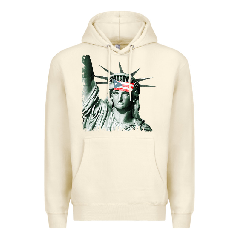 Puerto Rico Resiste Statue Of Liberty Puerto Rican Flag Premium Hoodie by trangStudio | Teevron