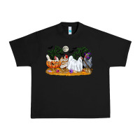 Black halloween chicken Urban Heavy Tee - CowGirlArtShop