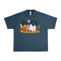 Midnight Navy halloween chicken Urban Heavy Tee - CowGirlArtShop