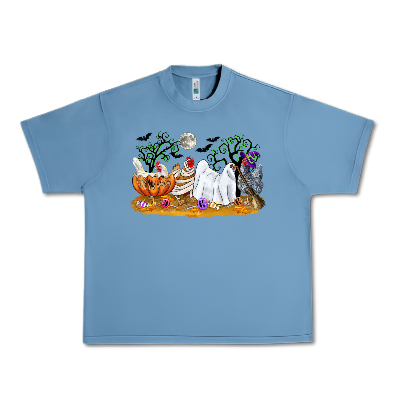 Halloween Chicken Urban Heavy Tee by CowGirlArtShop | Teevron