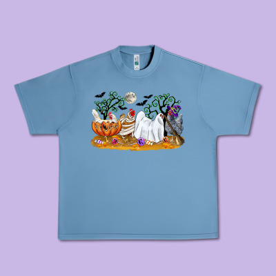 Halloween Chicken Urban Heavy Tee Designed By Cowgirlartshop