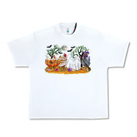 White halloween chicken Urban Heavy Tee - CowGirlArtShop
