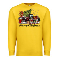 Lemon merry christmas gnomes truck Premium Sweatshirt - BarkalooDesign