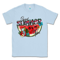 Dusty Blue sweet summer time Classic Tee - SublimationCraftShop