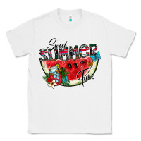White sweet summer time Classic Tee - SublimationCraftShop