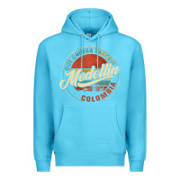 Ocean Blue Que Chimba Parce Medellin Bandera Antioquia Colombia Paisa Premium Hoodie - trangStudio