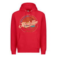 Red Que Chimba Parce Medellin Bandera Antioquia Colombia Paisa Premium Hoodie - trangStudio