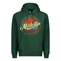 Sports Green Que Chimba Parce Medellin Bandera Antioquia Colombia Paisa Premium Hoodie - trangStudio