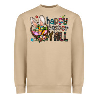 Happy Easter Y All Heavyweight Sweatshirt | Teevron
