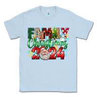 Dusty Blue family christmas 2024 Classic Tee - texasbilliewilder
