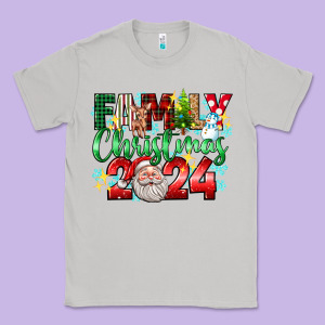Family Christmas 2024 Classic Tee Designed By Texasbilliewilder