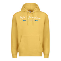 Antique Gold Lake Champlain Oars Graphic Premium Hoodie - trangStudio