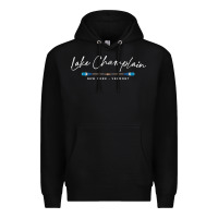 Black Lake Champlain Oars Graphic Premium Hoodie - trangStudio