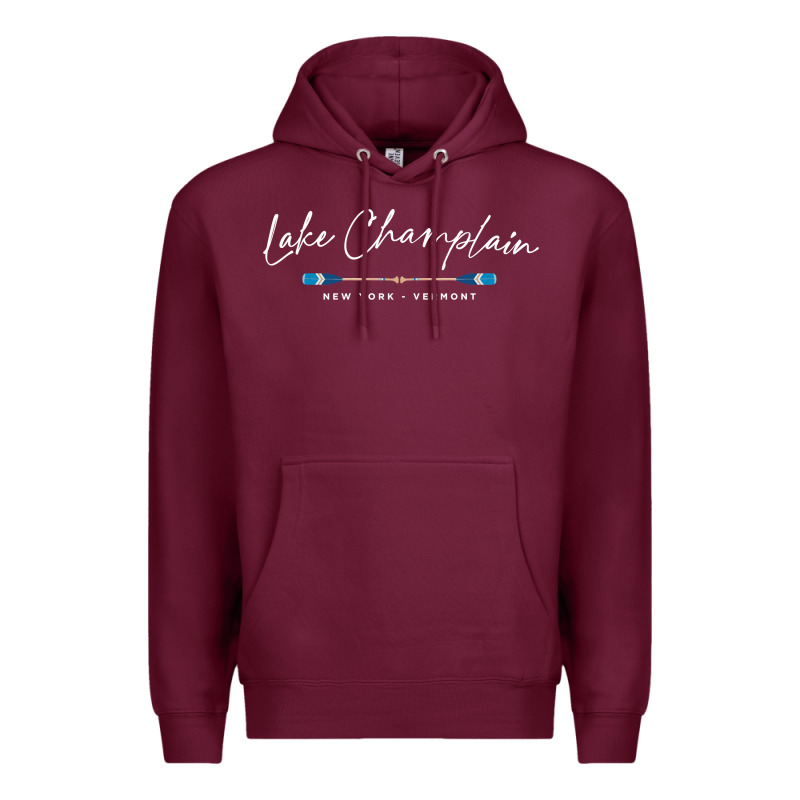Lake Champlain Oars Graphic Premium Hoodie by trangStudio | Teevron