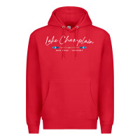 Red Lake Champlain Oars Graphic Premium Hoodie - trangStudio