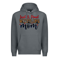 Rock loud and proud wrestling mom Premium Hoodie - LillyAllenDesigns