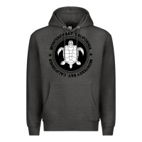 Charcoal Heather Diving at Monterey Bay, California Premium Hoodie - trangStudio
