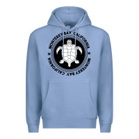 Colony Blue Diving at Monterey Bay, California Premium Hoodie - trangStudio