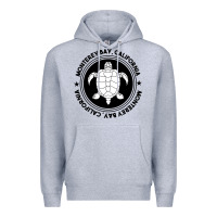 Heather Grey Diving at Monterey Bay, California Premium Hoodie - trangStudio