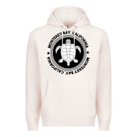 Pale Pink Diving at Monterey Bay, California Premium Hoodie - trangStudio