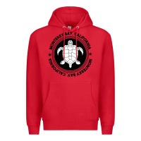 Red Diving at Monterey Bay, California Premium Hoodie - trangStudio
