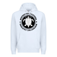 White Diving at Monterey Bay, California Premium Hoodie - trangStudio
