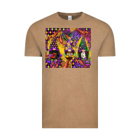 Vintage Coffee mardi gras gnome Vintage Tee - CowGirlArtShop