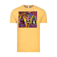 Vintage Mustard mardi gras gnome Vintage Tee - CowGirlArtShop