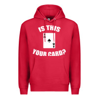 Cardinal Cool Magician Is This Your Card Illusionist Premium Hoodie - trangStudio