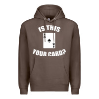 Coffee Cool Magician Is This Your Card Illusionist Premium Hoodie - trangStudio