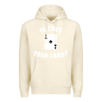 Sandshell Cool Magician Is This Your Card Illusionist Premium Hoodie - trangStudio