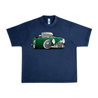 Navy MG MGB roadster personalized caricature YOK94J family Urban Heavy Tee - trangStudio