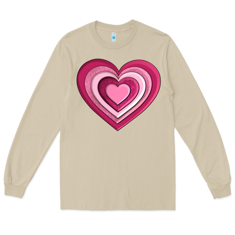 Sweet Heart Olivia Long Sleeve Tee by OliviaCreatesArt | Teevron