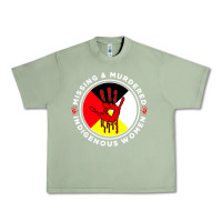 Oil Green MMIW Missing & Murdered Indigenous Women Medicine wheel mmiw Urban Heavy Tee - trangStudio